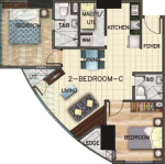 The Exchange Regency Two-Bedroom