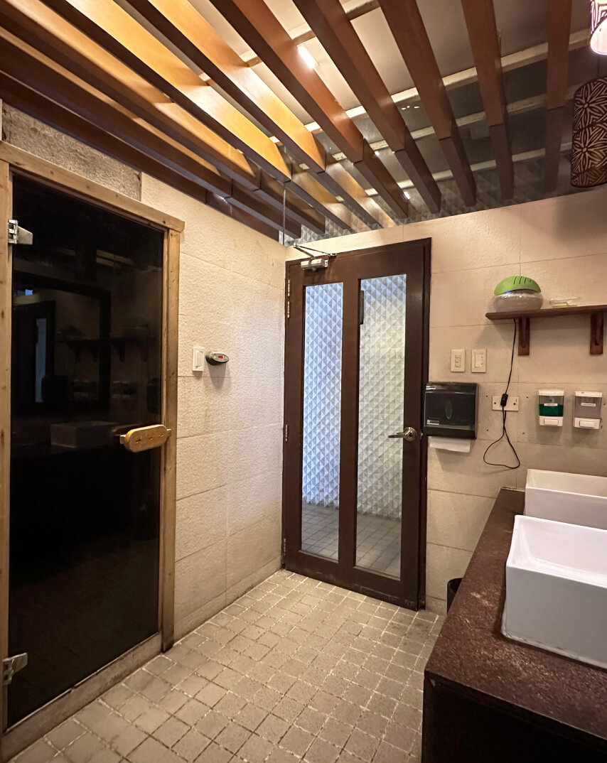 Shower Room with Sauna Bath