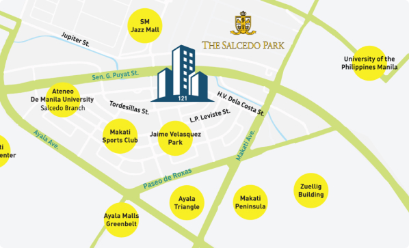 The Salcedo Park Location Map