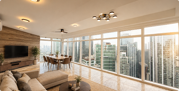Three-bedroom Unit