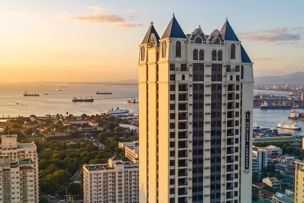 La Nobleza Terrazas condominium in Ermita overlooking Manila Bay